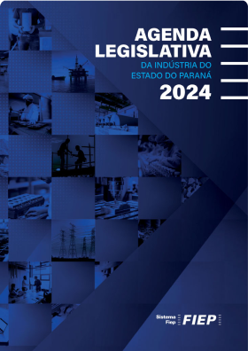 Capa Agenda Legislativa da Indústria do Estado do Paraná 2024