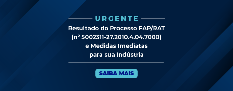 Resultado do Processo FAP/RAT (nº 5002311-27.2010.4.04.7000)